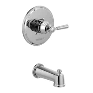 Westchester 1-Handle Wall Mount Tub Filler Trim Kit in Chrome (Valve Not Included)