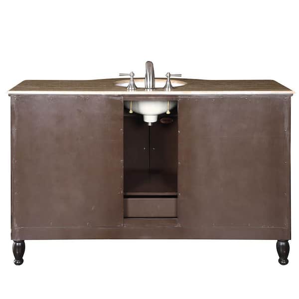 その他 Sir Vanity Timeless Wyndham Collection Miranda 60 in. W x 22 in. D x 33.75 in. H