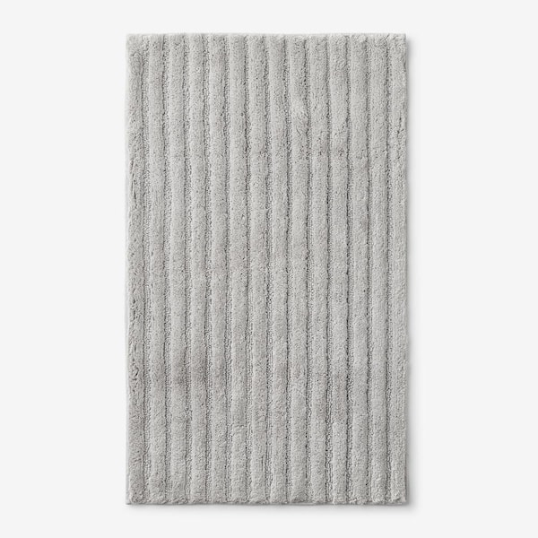 Green Earth Quick Dry Vapor 24 in. x 40 in. Solid Cotton Bath Rug