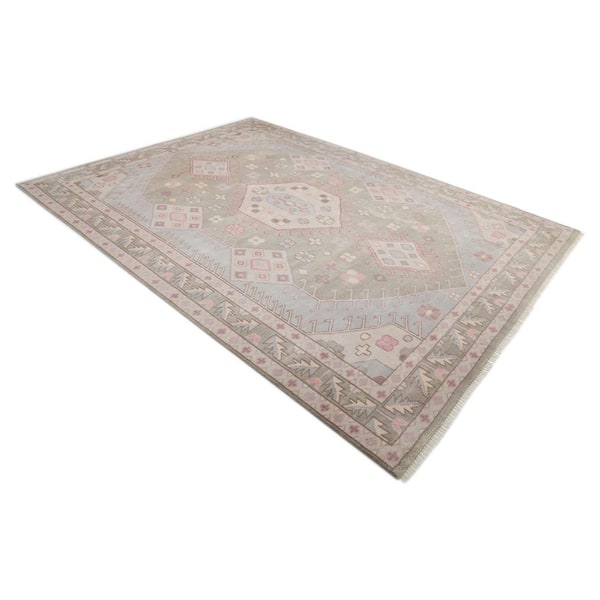 Utica Contemporary Gray 9 ft. x 12 ft. Area Rug