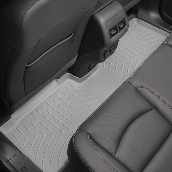 Weathertech Grey Rear Floorliner Mazda Cx 9 2007 2018 Covers Both 2nd And 3rd Row Floors 461532 - Are Weathertech Seat Covers Worth It