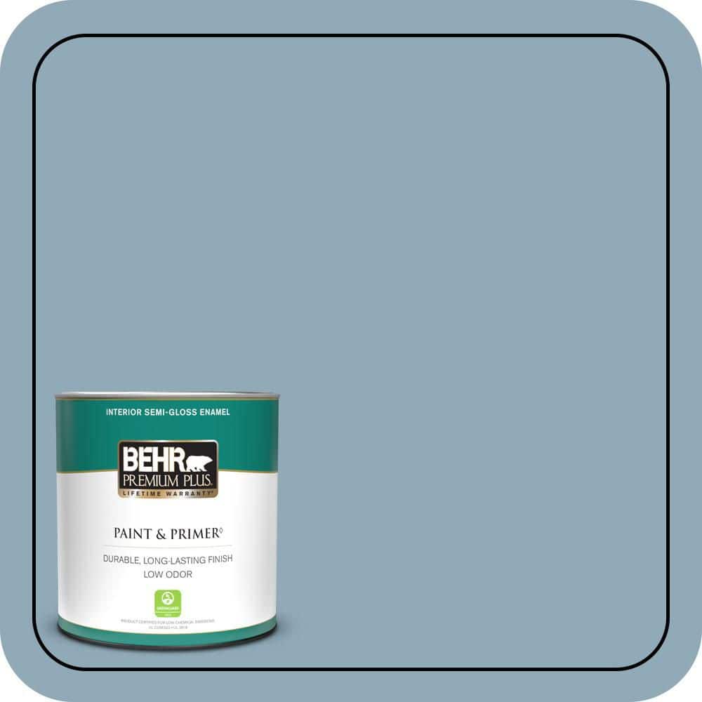 1 qt. #PPU14-09 Windsurf Semi-Gloss Enamel Low Odor Interior Paint & Primer price history on PriceWatchPro