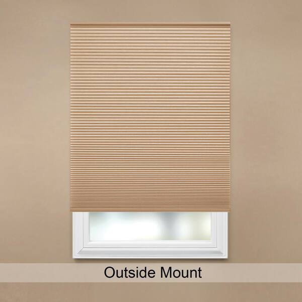 West Coast Home Cordless Honeycomb Shade 49 x 36 Silver,