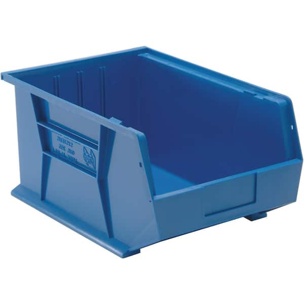 QUANTUM STORAGE SYSTEMS Ultra Series 13.71 Qt. Stack and Hang Bin in ...