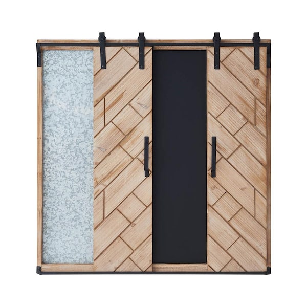 Unbranded Barn Door Combo Board Memo Board