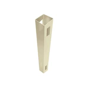 5 in. x 5 in. x 8.5 ft. Sand Vinyl Fence Line Post