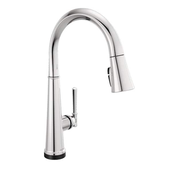 Emmeline Touch/Touchless Chrome 17.06 in. H Pull Down Sprayer Kitchen Faucet with 360 Degree Spout Swivel