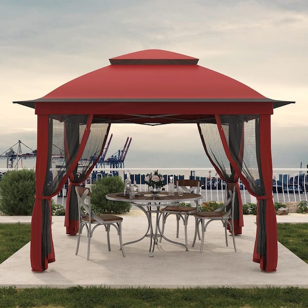 13 ft. x 13 ft. Navy Instant Pop Up Gazebo Canopy Tent