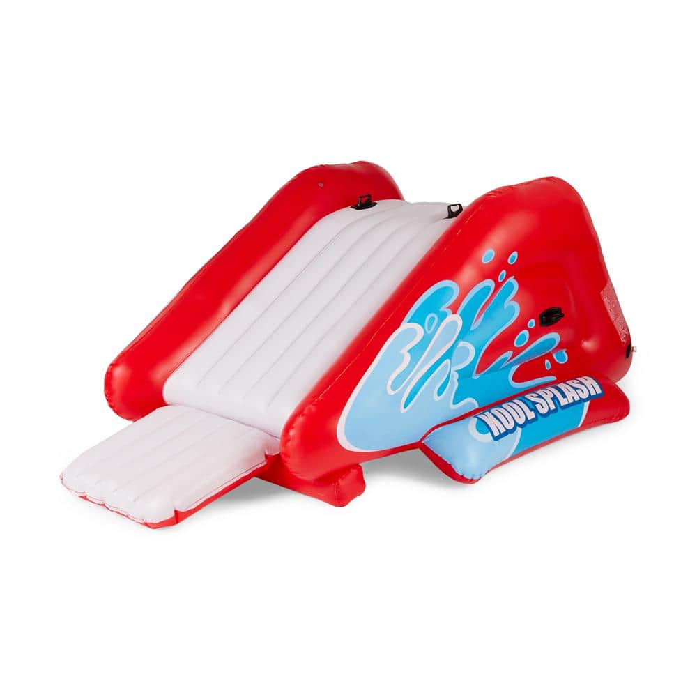 Intex Red Kool Splash Inflatable Pool Water Slide Play