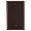 Leviton Brown 4-Gang Decorator/Rocker Wall Plate (1-Pack) 80412 - The ...
