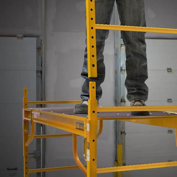 MetalTech - Safeclimb 6 ft. Baker Scaffold with Platform and Included Trap Door, 1250 lbs. Load Capacity