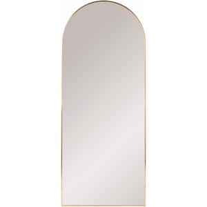 Aranya 67 in. x 28 in. Gold Framed Decorative Mirror