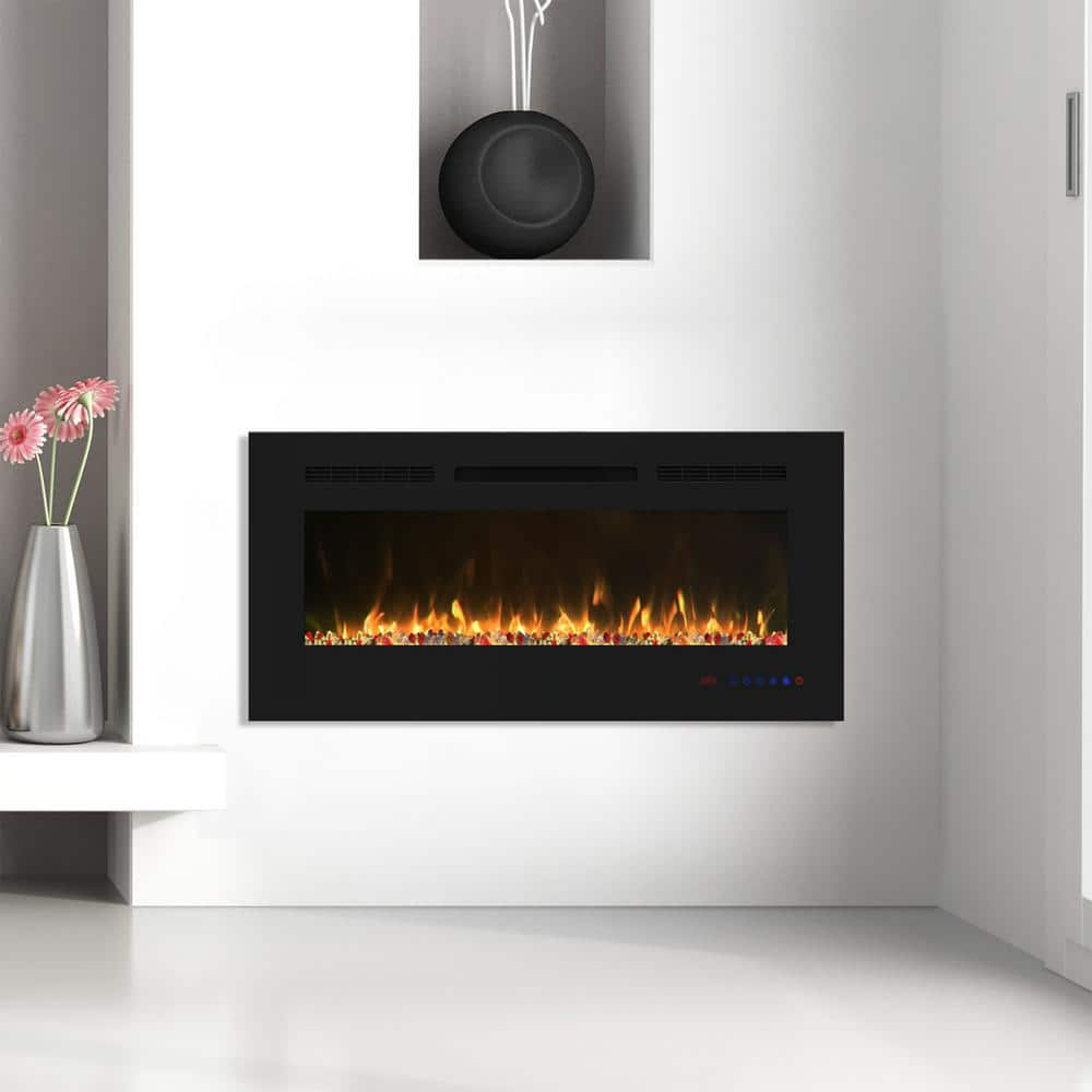 Clihome Flame 30 In. To 42 In. Wall-mounted Automatic Constant 