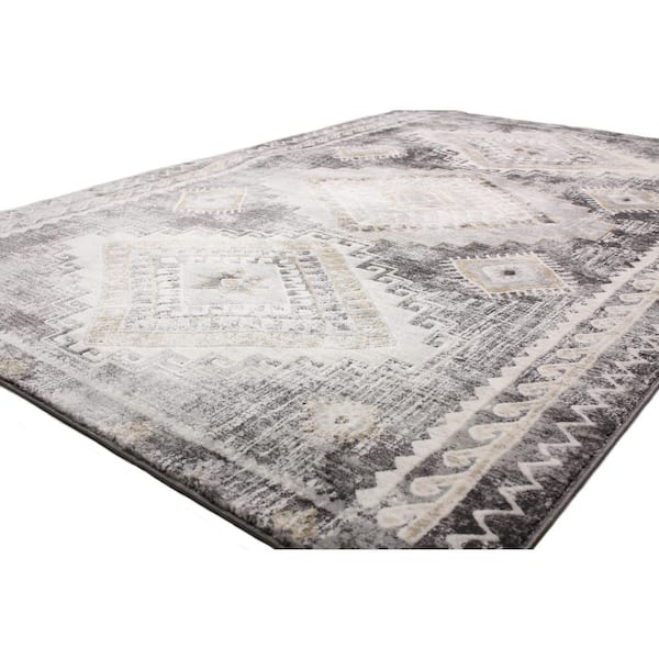 Rectangle 8'6 x 11'6 Area Rug Herat Oriental