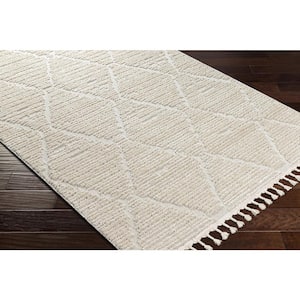 Azilal Ivory Global 5 ft. x 7 ft. Indoor Area Rug