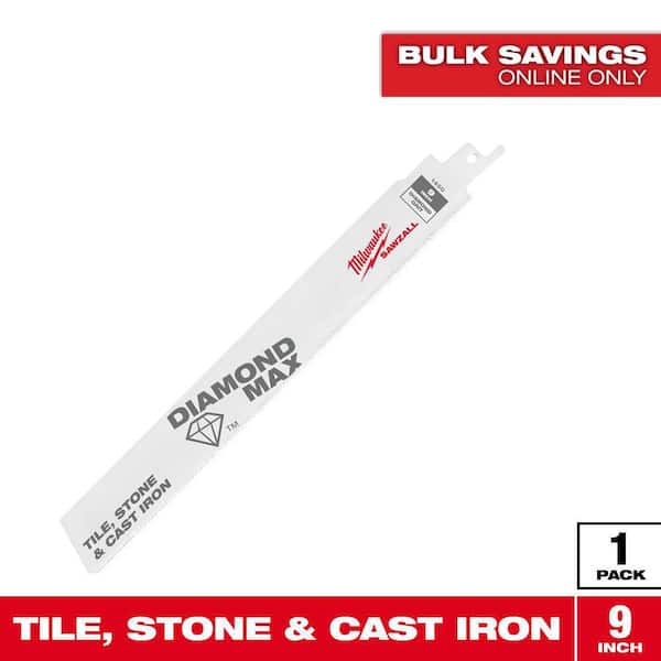 9 in. Diamond Grit TORCH Sawzall Reciprocating Saw Blade (1-Pack)