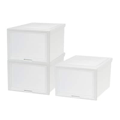 DRÖNJÖNS Storage box, white, 13x14 ½x13 - IKEA