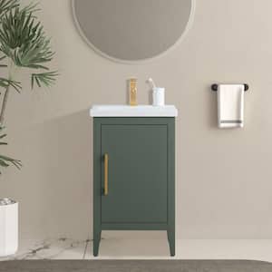 Vanity Art 24 in. W x 18.5 in D x 34 in. H Single Sink