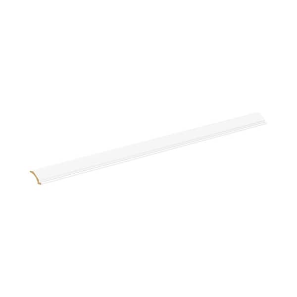 96 in. W x 5 in. H Crown Moulding in Bright White