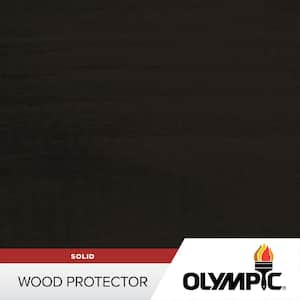 Wood Protector 1 gal. SC-1028 Ebony Exterior Solid Stain Plus Sealer in One