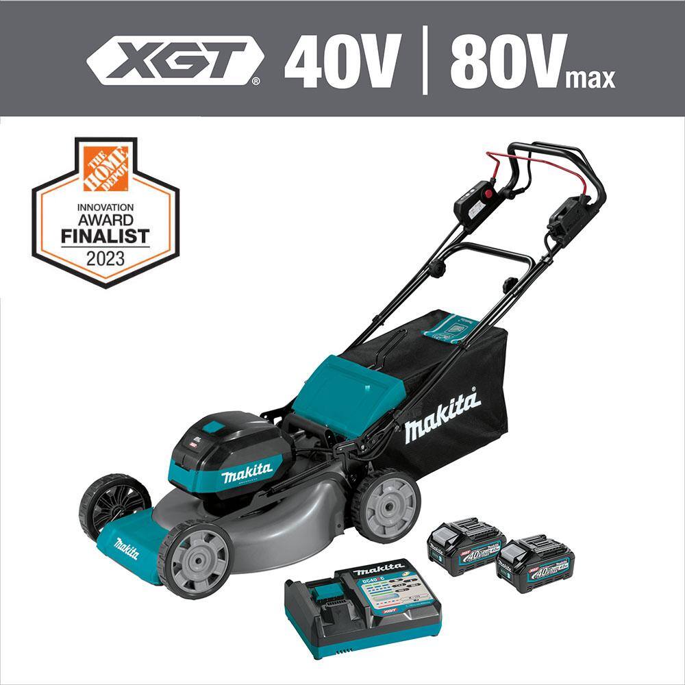 Makita xgt lawn deals mower