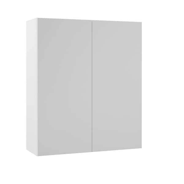 Hampton Bay Designer Series Edgeley Assembled 36x42x12 in. Wall Kitchen Cabinet in White