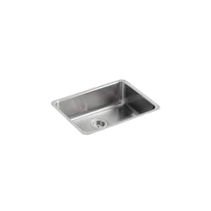 Undertone Undermount Stainless Steel 23 in. Single Bowl Kitchen Sink