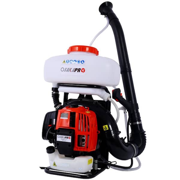 51. 7cc Mosquito Backpack Sprayer Cold Fogger, Gasoline Powered Sprayer Blower Machine with 14L Tank for Garden Spraying