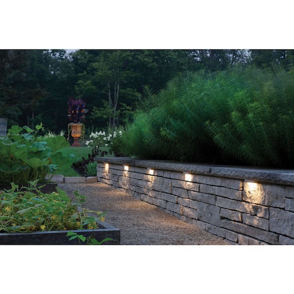 HINKLEY - Hinkley Landscape Lighting Nuvi Medium Hardscape Lights (Set of 10), Titanium