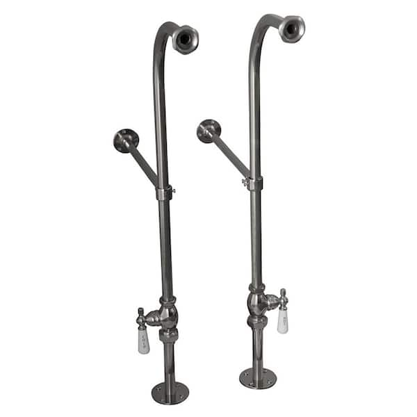 Rigid Supply Lines & Accessories for Clawfoot Bathtubs