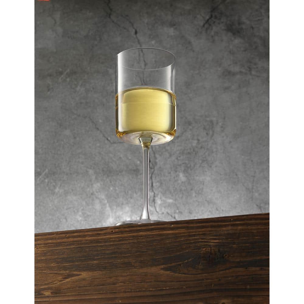 Claire Crystal White Wine Glasses Set of 4