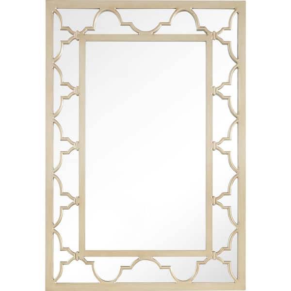 Camden Isle Arielle 44 in. x 32 in. Modern Rectangle Framed Decorative Mirror