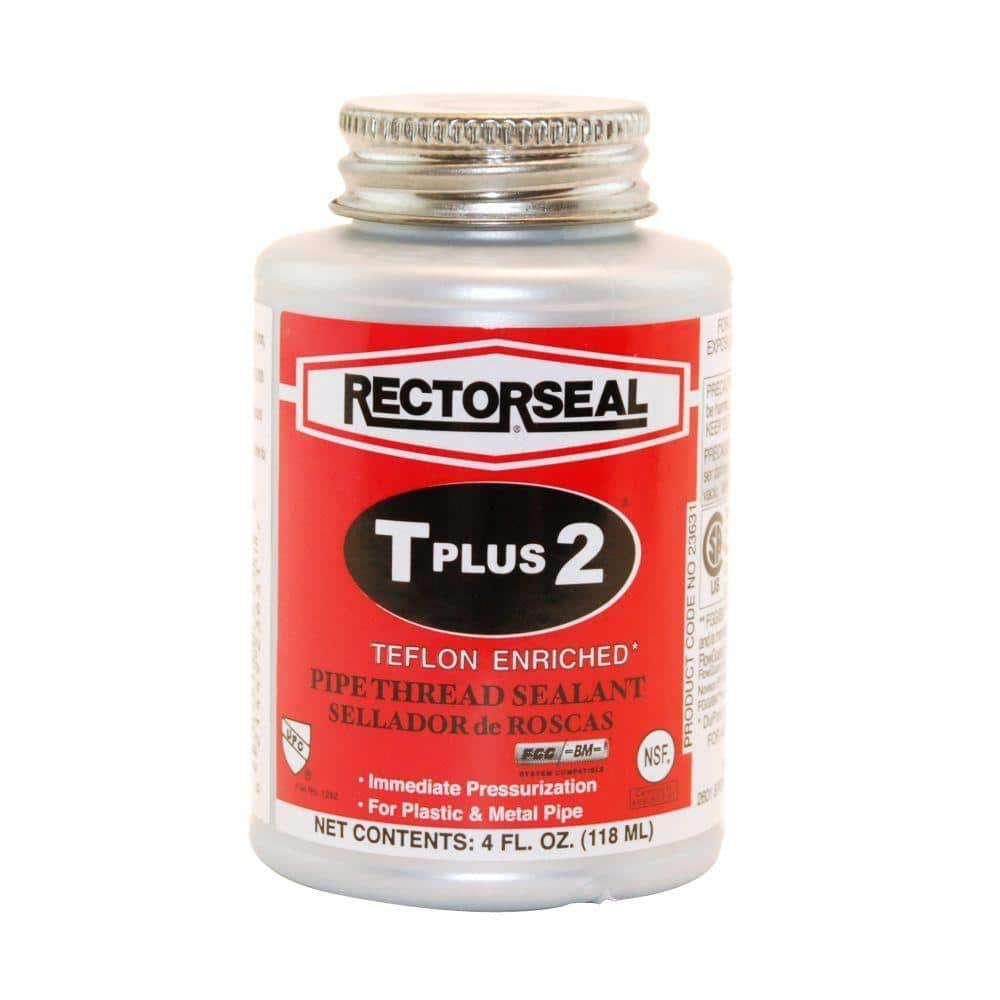 RectorSeal T Plus 2 in. 4 oz. Teflon PipeThread Putty/Sealant 23633