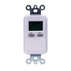 Woods 6.4 Amp 7-Day In-Wall Programmable Indoor Digital Timer
