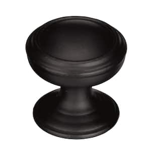 Revitalize 1-1/4 in. Dia (32 mm) Black Bronze Round Cabinet Knob