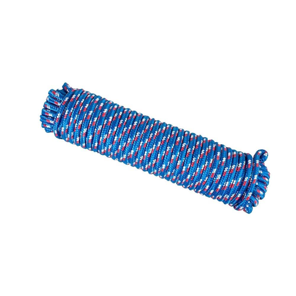 3/8 inch x 100 ft. Diamond Braid Polypropylene Rope-Blue price history on PriceWatchPro