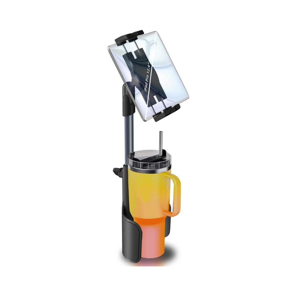 3 in 1 Tablet Holder Car Mount 360° Rotatable Aluminum Telescopic Arm Cup Holder for iPad iPhone 4.7-12.9 in. Devices price history on PriceWatchPro