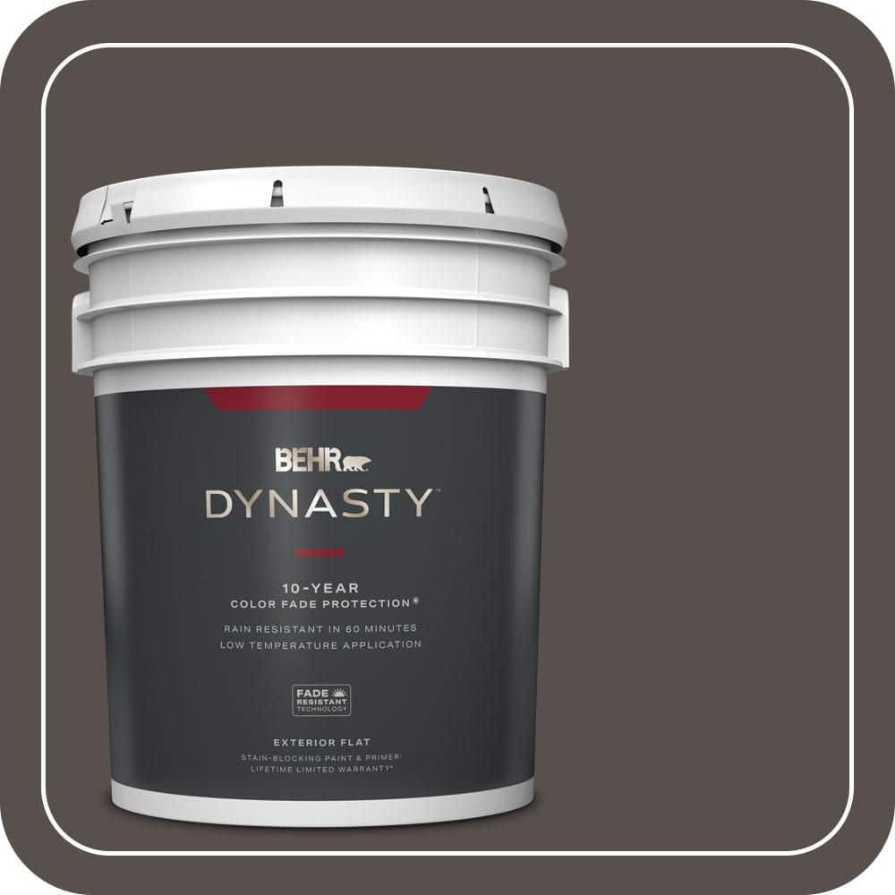 5 gal. #ECC-41-2 Willow Wood Flat Exterior Stain-Blocking Paint & Primer price history on PriceWatchPro