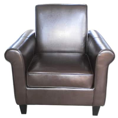Chocolate Brown Accent Chairs, Chocolate Brown Leather Chair