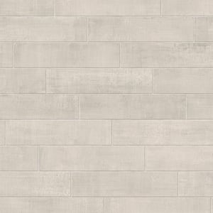 Unico Pearl 3 in. x 12 in. Concrete Look Subway Porcelain Floor and Wall Tile (3.39 sq. ft./Case)