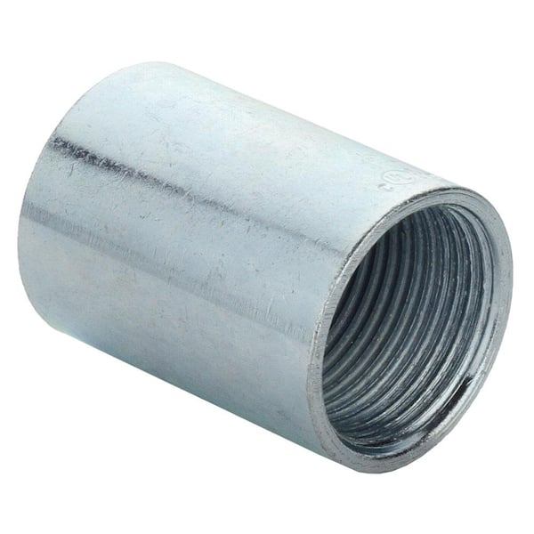 Commercial Electric 1 in. Rigid Metal Conduit (RMC) Threaded Coupling