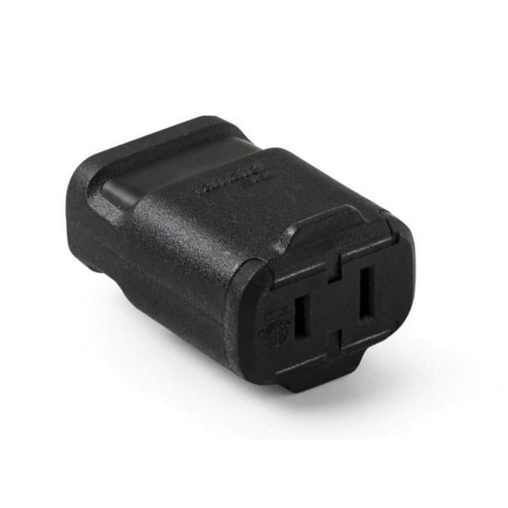 15 Amp 125-Volt NEMA Connector Black price history on PriceWatchPro
