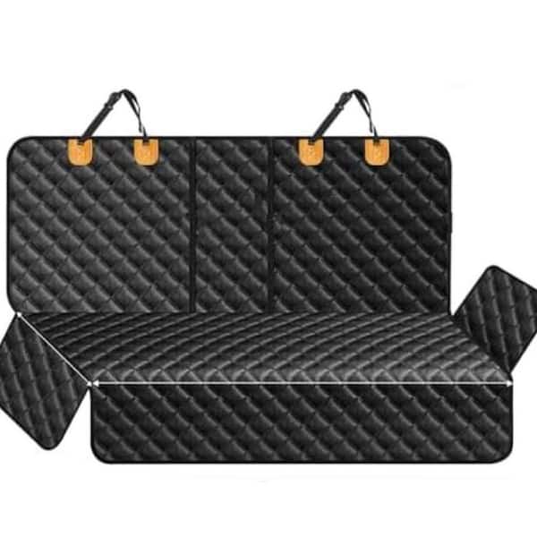 Waterproof Dog Car Seat Cover for Back Seat - Scratchproof Nonslip Pet Seat Protector