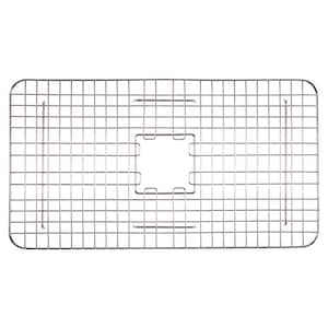 VIGO 27 in. x 15 in. Silicone Bottom Grid for 30 in. Single Bowl Kitchen  Sink in Matte Black VGSG3018MB - The Home Depot