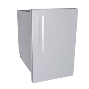 Designer Series Raised Style - 15 in. Single Door Dry Storage Pantry