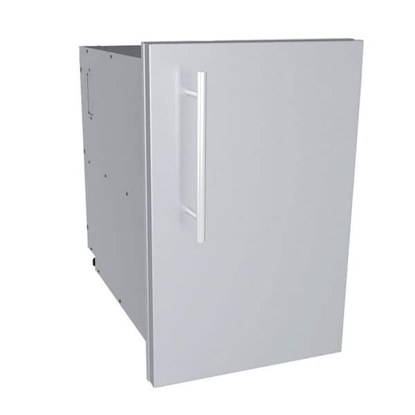 Sunstone Designer Series Raised Style - 15 in. Single Door Dry Storage Pantry