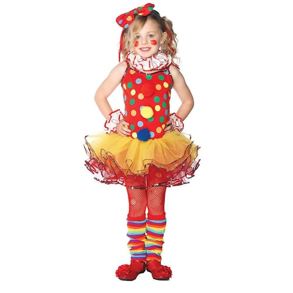 Leg Avenue Medium Girls Circus Clown Child Costume