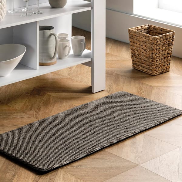 2 PCS Waterproof Cushioned Kitchen Rugs Set PVC Leather Runner Rug Non-Slip Anti  Fatigue Standing Mat Comfort Floor Mat - China Waterproof Rug Sets and  Leather Runner Rug price