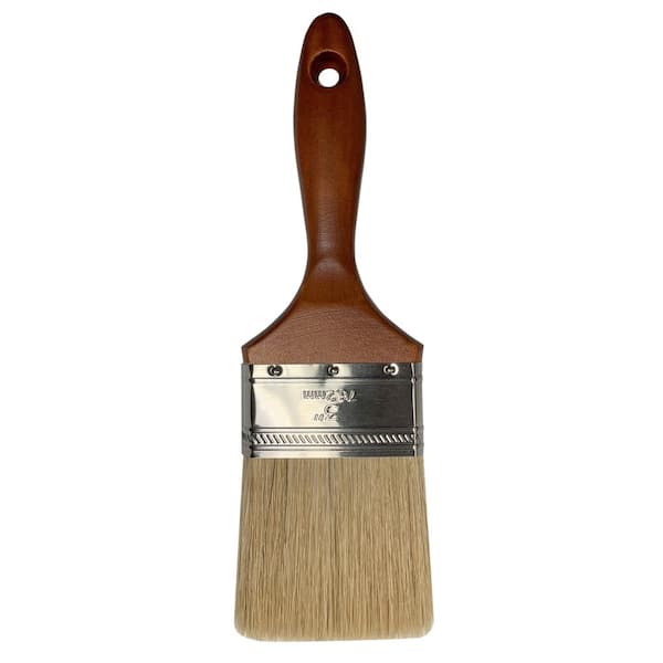 Linzer 3 in. Flat Cut Polyester/Bristle Blend Stain Brush