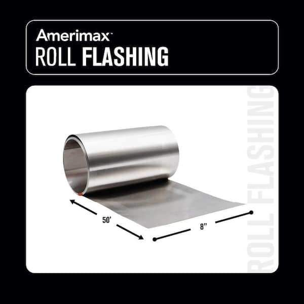 Amerimax Home Products 8 in. x 50 ft. Aluminum Roll Valley